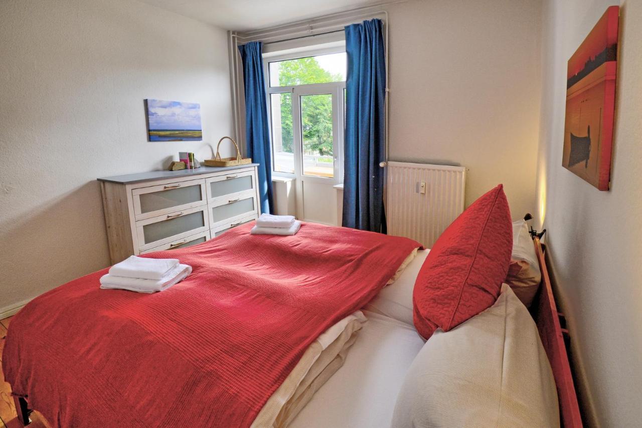Fewo1846 - Parkblick - Komfortable Wohnung Mit 2 Schlafzimmern Und 2 Balkonen Flensburg Exterior foto
